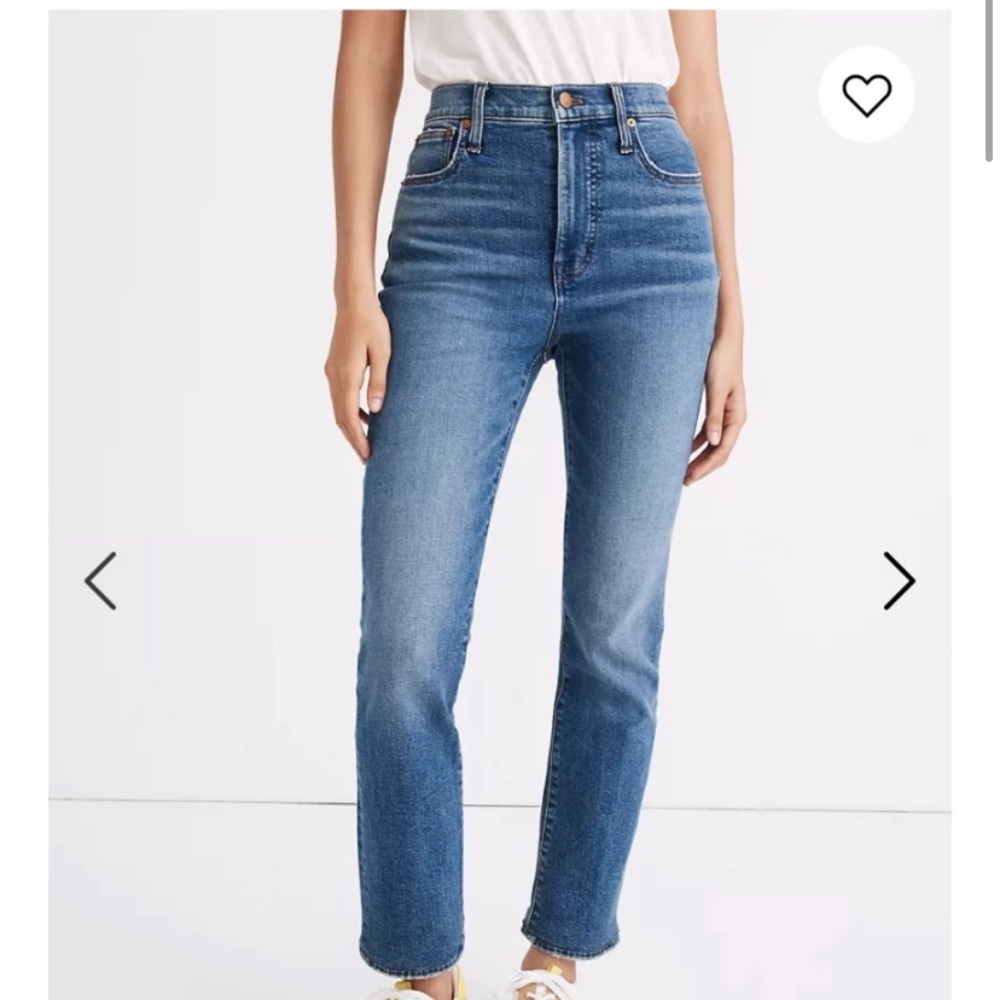 Madewell Demi boot jeans in Northaven